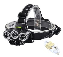 Galvas lukturis CREE XM-L T6 5 X LED, ZD24BZD24B