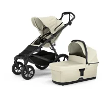 Thule Urban Glide 4-wheel universālie ratiņi 2in1 Beige
