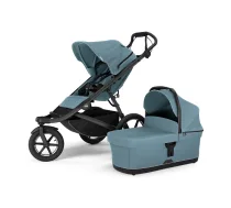Thule Urban Glide 3 universālie ratiņi 2in1 Mid Blue on Black