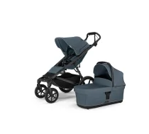 Thule Urban Glide 4-wheel universālie ratiņi 2in1 Dark Slate on Black