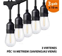 144,00 Eur Āra virtene (LED lampiņas) 30 m Drop