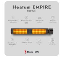 199,00 Eur Infrasarkanais sildītājs Heatum H3000R EMPIRE