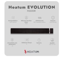 299,00 Eur Infrasarkanais sildītājs Heatum H2600R EVOLUTION