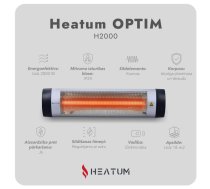 75,00 Eur Infrasarkanais sildītājs Heatum H2000 OPTIM