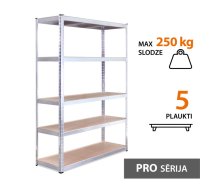 60,99 Eur Noliktavas plaukts 180x120x45 PRO