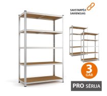 120,84 Eur Noliktavas plaukts 180x90x40 PRO (3 gab.)