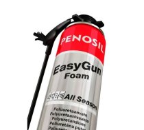 PENOSIL EASYGUN FOAM ALL SEASON MONTĀŽAS PUTAS UNIVERSĀLĀS AR TRUBIŅU 750ML СТРОЙХИМИЯ И ГЕРМЕТИКИ ● МОНТАЖНАЯ ПЕНА стройматериалы строительный сенукай депо курши