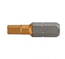 GRAPHITE Scredriver uzgalis HEX2,5, 25mm, 1/4", 2 gab.