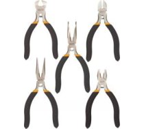 TOPEX Mini knaibles, 125mm, komplekts 5 gab