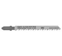GRAPHITE Jig zāģa asmeni 75x100 6TPI Bosch , 5 gab. komplekts