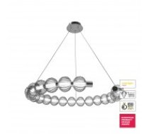 Griestu lampa Maytoni Modern kolekcija hroma krāsā ar stikla kupoliem Ø74cm 26W 4000K MOD555PL-L26CH5K