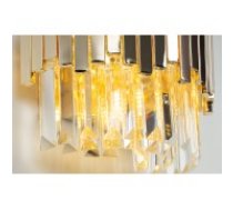 Sienas lampa Maxlight Trend kolekcija plafonveida zelta krāsā ar kristāliem 20x26cm 3xG9 W0251