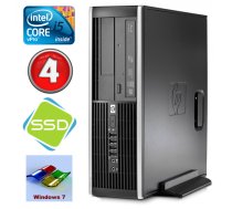 HP 8100 Elite SFF i5-650 4GB 120SSD DVD WIN7Pro