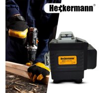 Lāzera līmeņrādis Heckermann® 4DJ 360° ar LCD displeju