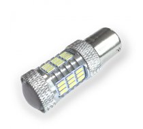 LED spuldze P21W, balta, 45 x SMD, 12/24 V