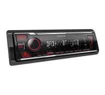 Kenwood KMMBT408DAB car stereo Bluetooth®-handsfree, connection for steering wheel remote control, DAB+ tuner