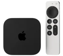 Apple TV 4K Black, Silver 4K Ultra HD 128 GB Wi-Fi Ethernet LAN