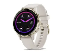 Garmin Venu 3S Ivory Soft Gold Sporta viedpulkstenis