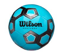 WILSON PENTAGON Royal Black Futbola bumba, 5 izmērs