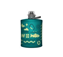 HydraPak Stow Bottle 500 ml Glacier Blue Saliekamā ūdens pudele
