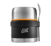 Esbit Classic Food Jug Black Pārtikas termoss ar galda rīku komplektu 0,5 l