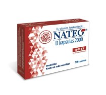 NATEO Vitamin D 2000 SV kapsulas N30