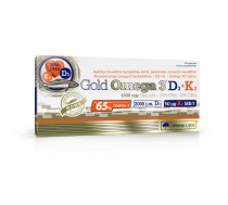 OLIMP LABS Gold Omega-3 D3+K2 kapsulas N30