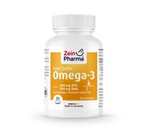 ZEINPHARMA Omega-3 Gold Cardio kapsulas N30