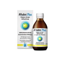 AFLUBIN Plus klepus sīrups 175 ml