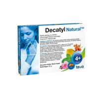 DECATYLEN Natural sūkājamās tabletes N12