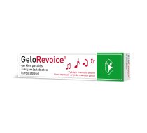 GELOREVOICE ķiršu-mentola sūkājamās tabletes N20