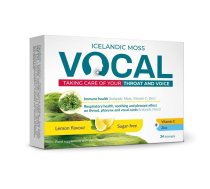 VOCAL ar citrona garšu sūkājamās pastilas N24