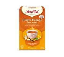 YOGI TEA Ingvera, apelsīnu un vaniļas tēja N17