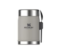 Ēdienu termoss Stanley The Legendary gaiši pelēks 400ml