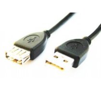 Cable GEMBIRD CCP-USB2-AMAF-10 (USB 2.0 type A F - USB 2.0 type A M; 3m; black color)