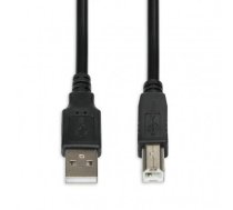 Cable IBOX USB 2.0 A-B M/M 1,8M DRUKARKA IKU2D18 (USB 2.0 type A M - USB 2.0 type B M; 1,8 m; black color)