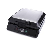 Waffle iron Adler AD 3036 (1500W; silver color)