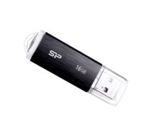 USB flash drive Silicon Power Ultima SP016GBUF2U02V1K (16GB; USB 2.0; black color)