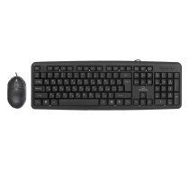 Keyboard + mouse Set TITANUM TK106 (USB 2.0; (US); black color; Optical)
