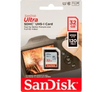 SanDisk Ultra SDHC UHS-I 32GB 120MB/s SDSDUN4-032G-GN6IN