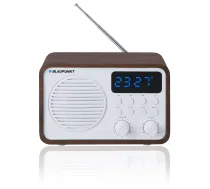 Portable radio with Bluetooth and USB BLAUPUNKT PP7BT, colour: brown wood/white