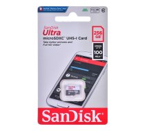 SANDISK ULTRA microSDXC 256GB 100MB/s A1 CL10 UHS-I