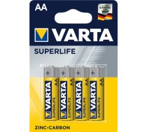 Battery Set zinc-carbon VARTA Superlife R6 AA (Zn-C; x 4)