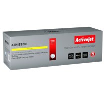 Toner Activejet ATH-532N (replacement HP 304A CC532A, Canon CRG-718Y; Supreme; 3200 pages; yellow)