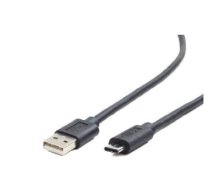 Cable GEMBIRD CCP-USB2-AMCM-1M (USB 2.0 M - USB type C M; 1m; black color)