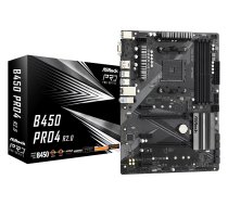Asrock B450 Pro4 R2.0 Socket AM4 ATX AMD B450