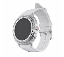 Samsung Galaxy Watch 8 Classic 3.3 cm (1.3") AMOLED 46 mm Digital 438 x 438 pixels Touchscreen 4G Silver Wi-Fi GPS (satellite)