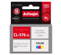 Activejet AC-576NX Canon printer ink, replacement Canon CL-576XL; Supreme; 15 ml; colour: blue, yellow, magenta