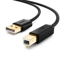 Ugreen 10351 USB cable USB 2.0 3 m USB A USB B Black