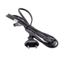 Gembird PC-184/2 power cable Black 1.8 m Power plug type C C8 coupler